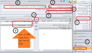 اصلاح طبقه بندی حسابها در نرم افزار سپیدار3